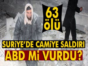 Suriye'deki camiyi ABD mi vurdu?