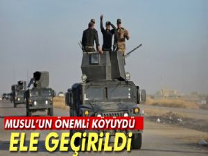 Irak güçleri, Musul'un kuzeybatı girişindeki köyü ele geçirdi