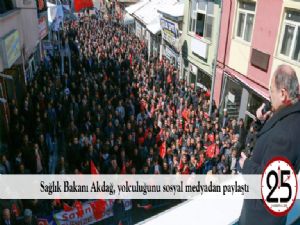  Sağlık Bakanı Akdağ, yolculuğunu sosyal medyadan paylaştı 