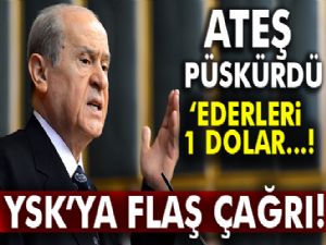 Bahçeli'den YSK'ya flaş çağrı