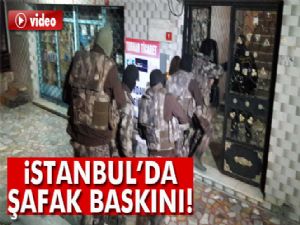 İstanbul'da zehir tacirlerine şafak baskını