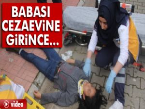 Babası Hollanda'da cezaevine giren kız öğrenci ölmek istedi