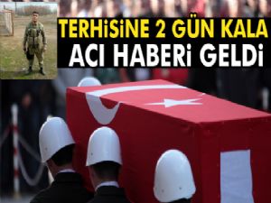 Terhisine 2 gün kala şehit oldu