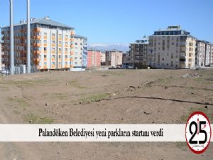  Palandöken Belediyesi yeni parkların startını verdi