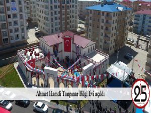  Ahmet Hamdi Tanpınar Bilgi Evi açıldı