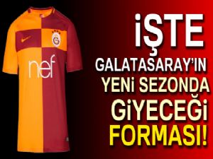 İşte Galatasaray'ın yeni sezon forması