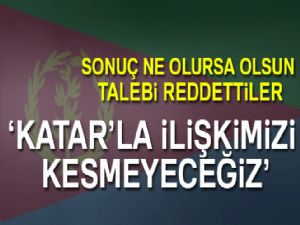 Eritre, Katar ile ilişkilerini kesmeyecek