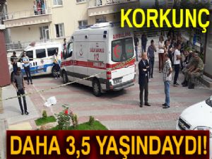 9. kattan düşen 3,5 yaşındaki çocuk hayatını kaybetti