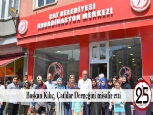  Başkan Kılıç, Çatlılar Derneğini misafir etti