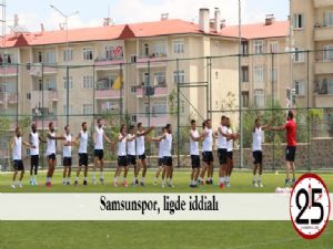  Samsunspor, ligde iddialı 