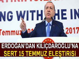 Cumhurbaşkanı Erdoğan'dan Kılıçdaroğlu'na sert eleştiri