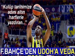 Fenerbahçe'den Udoh'a teşekkür