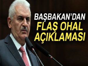 Başbakan'dan flaş OHAL açıklaması