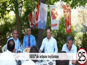  MHP'de istişare toplantısı