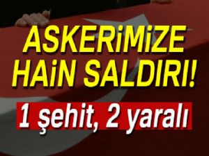 Siirt'te askeri taşıyan sivil araca hain saldırı: 1 şehit, 2 yaralı