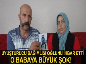 İhbar ettiği uyuşturucu bağımlısı oğluna verilen cezayla şok oldu