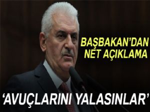 Başbakan Yıldırım: Ülkemizi karıştırmaya çalışanlar terörü hortlatmaya çalışanlar avucunu yalasın