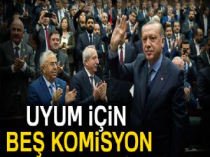 Uyum için beş komisyon