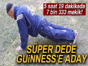 Ankaralı süper dede Guinness'e aday