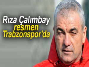 Rıza Çalımbay resmen Trabzonspor'da