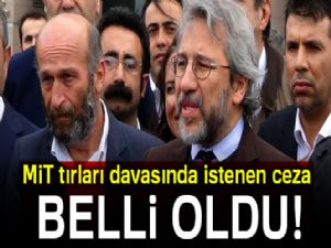 Can Dündar, Enis Berberoğlu ve Erdem Gül'e 15 yıla kadar hapis talebi