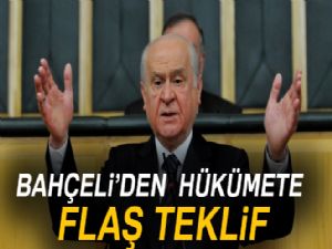 Devlet Bahçeli'den hükümete flaş teklif