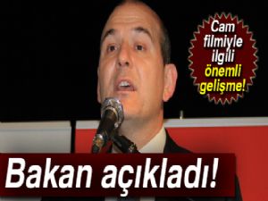 Cam filmiyle ilgili önemli gelişme! Bakan açıkladı