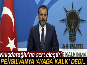 AK Partili Ünal: Kılıçdaroğlu Pensilvanya'nın ayağa kalk demesiyle iftiralara başladı