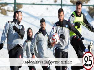  Mavi- beyazlılar da Elazığspor maçı hazırlıkları 