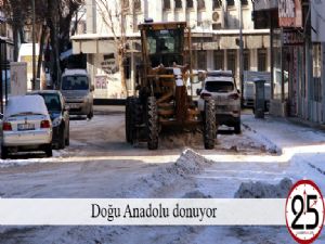 Doğu Anadolu donuyor