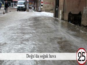  Doğu'da soğuk hava 