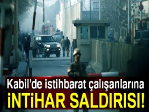 Kabil'de istihbarat çalışanlarına intihar saldırısı!