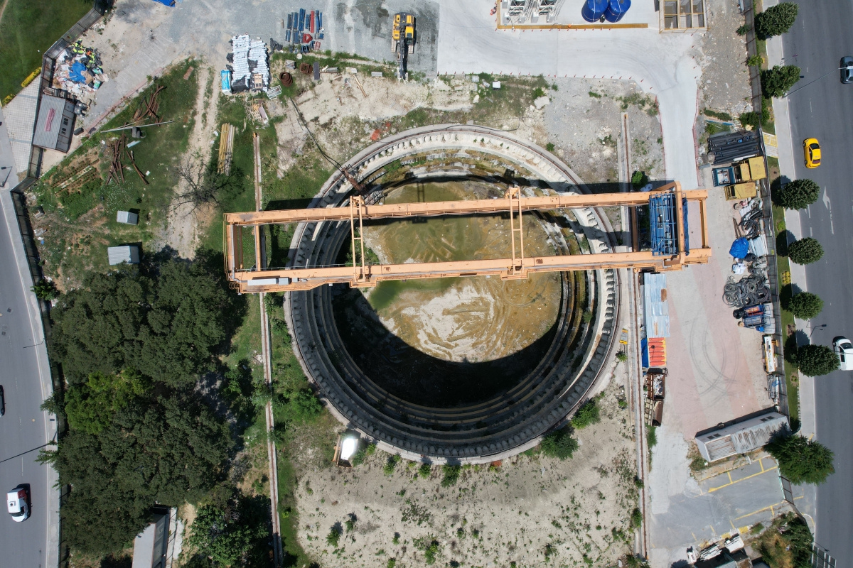 3 senede sadece yüzde 5 ilerlenen Kirazlı-Halkalı metro hattında çalışmalar durduruldu