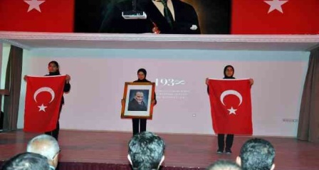 84. Yılında Gazi Mustafa Kemal Atatürk Pasinler'de anıldı