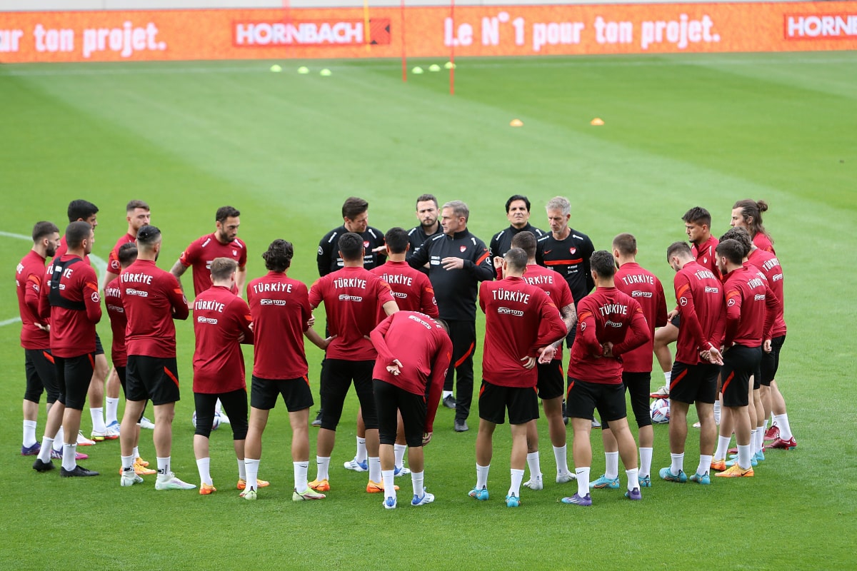 A Milli Futbol Takımı, Lüksemburg maçının hazırlıklarını sürdürdü