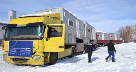 Aras EDAŞ, deprem bölgesine elektrik sağlayacak