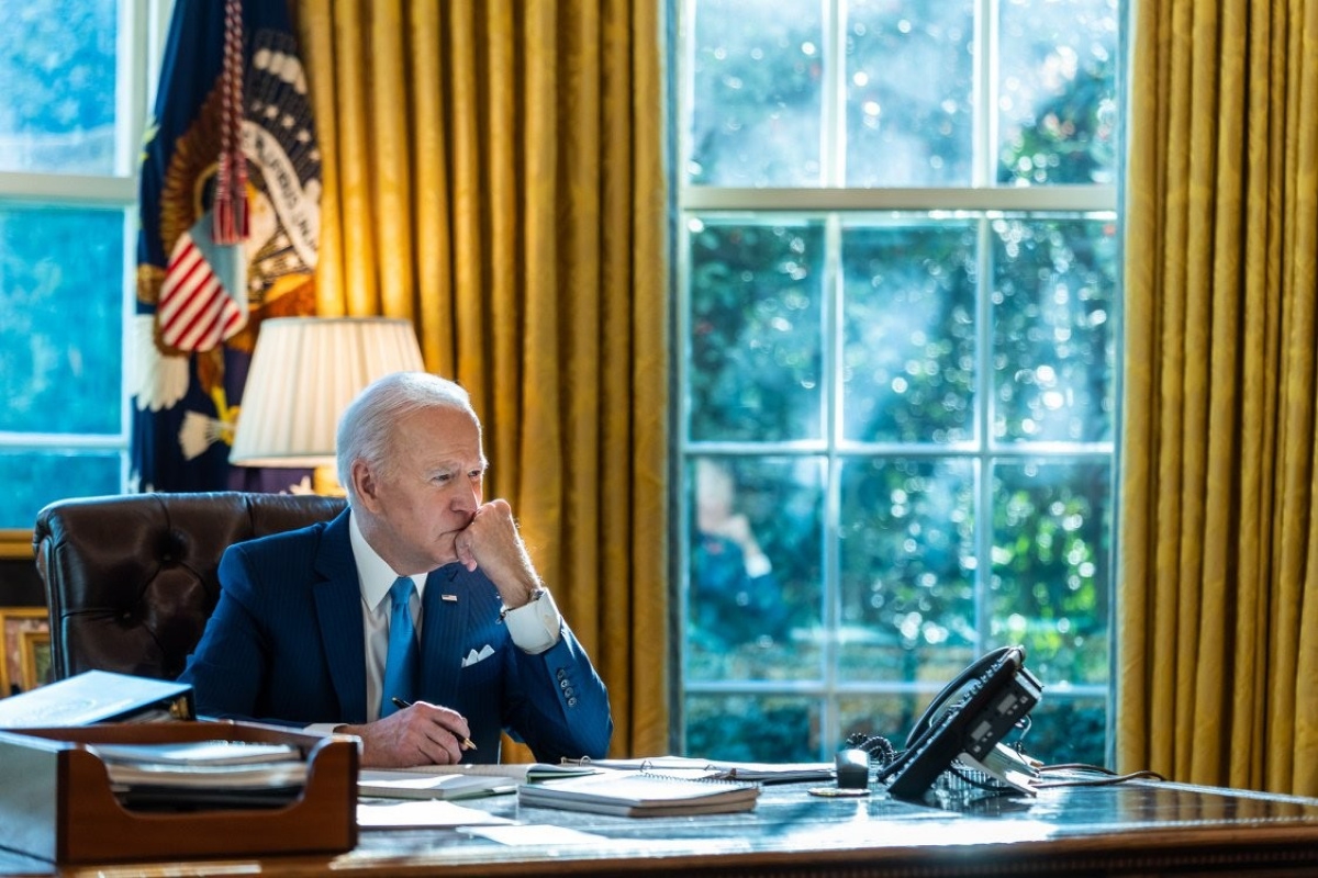 Biden, dünya lideriyle Ukrayna'yı görüştü