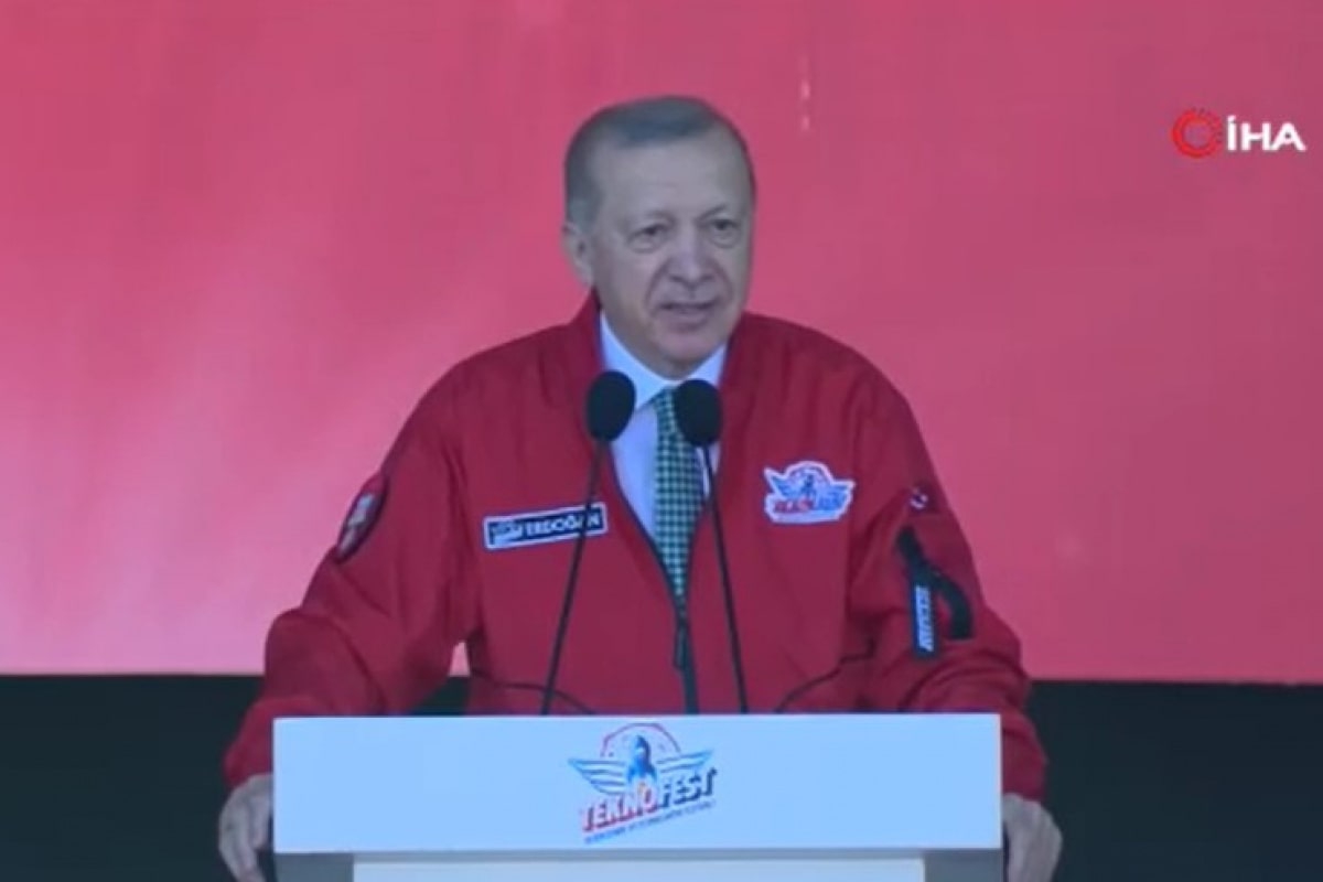 Cumhurbaşkanı Erdoğan'dan Azerbaycan'da dünyaya net mesaj: Bizim kimseye verecek tek karış toprağımız yok