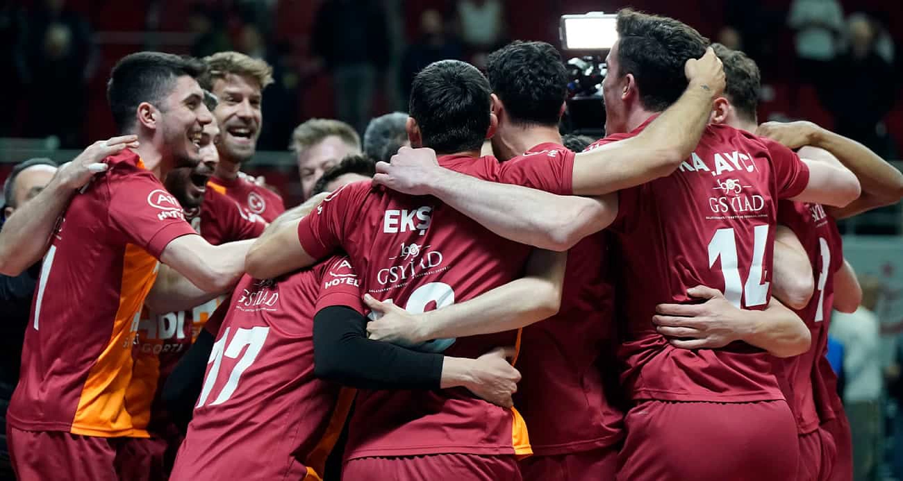 Efeler Ligi’nde ikinci finalist Galatasaray