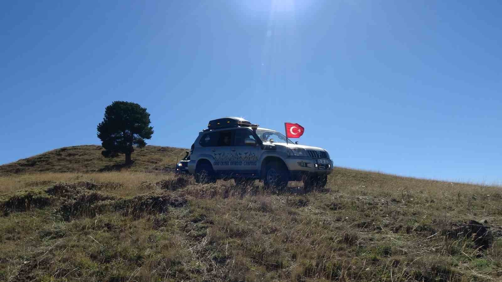 Erzurum’da off-roadçular 