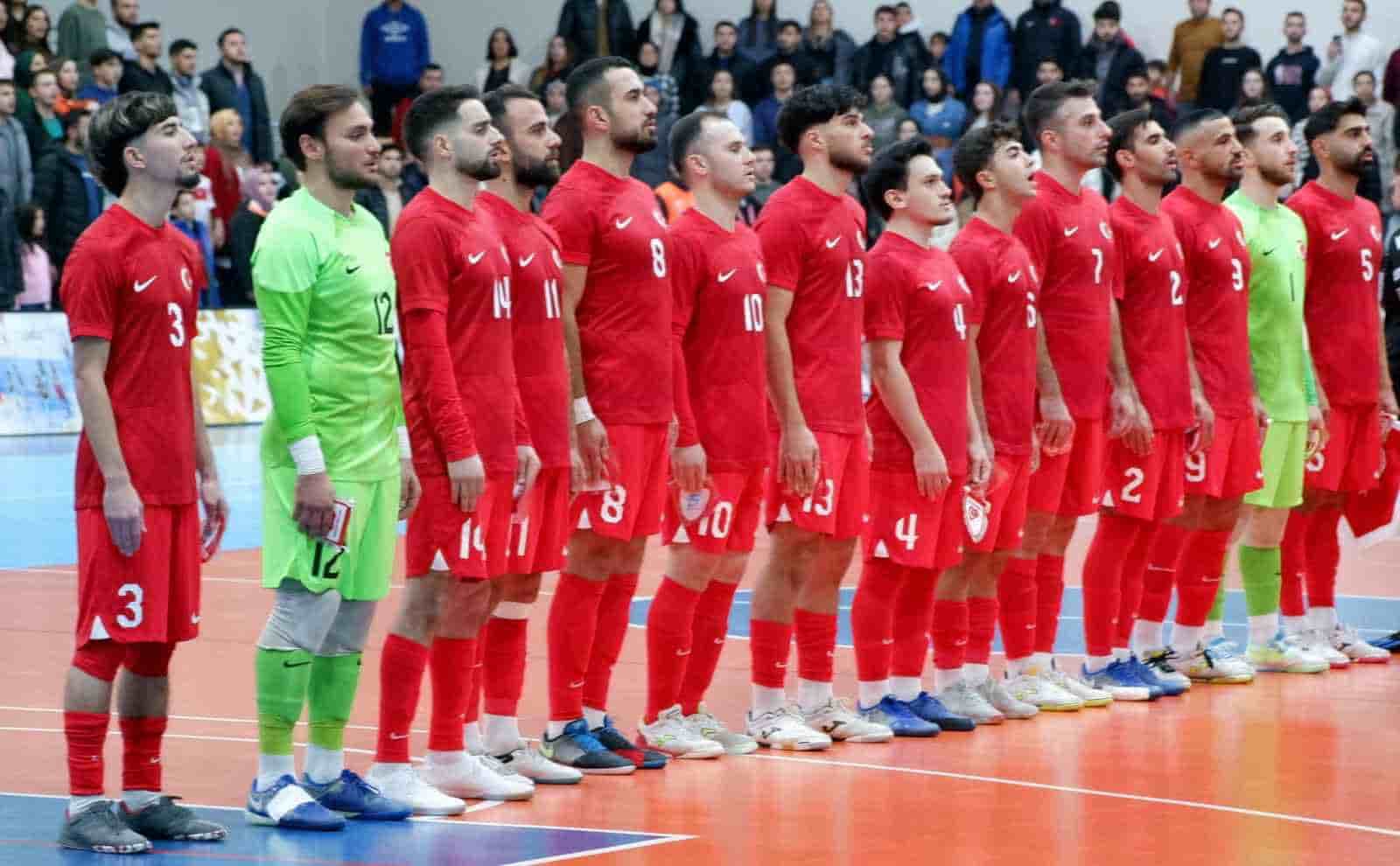 Futsal Milli Takımı grup elemelerine mağlubiyetle başladı