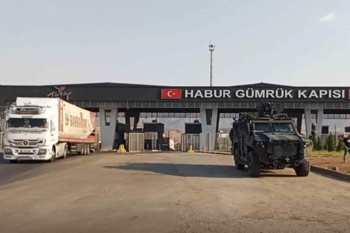 Habur Sınır Kapısı'nda araç yoğunluğu sona erdi