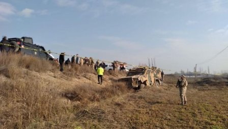 Iğdır'da zırhlı askeri araç devrildi: 12 asker yaralı