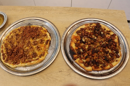 Kayısıdan pizza yaptı