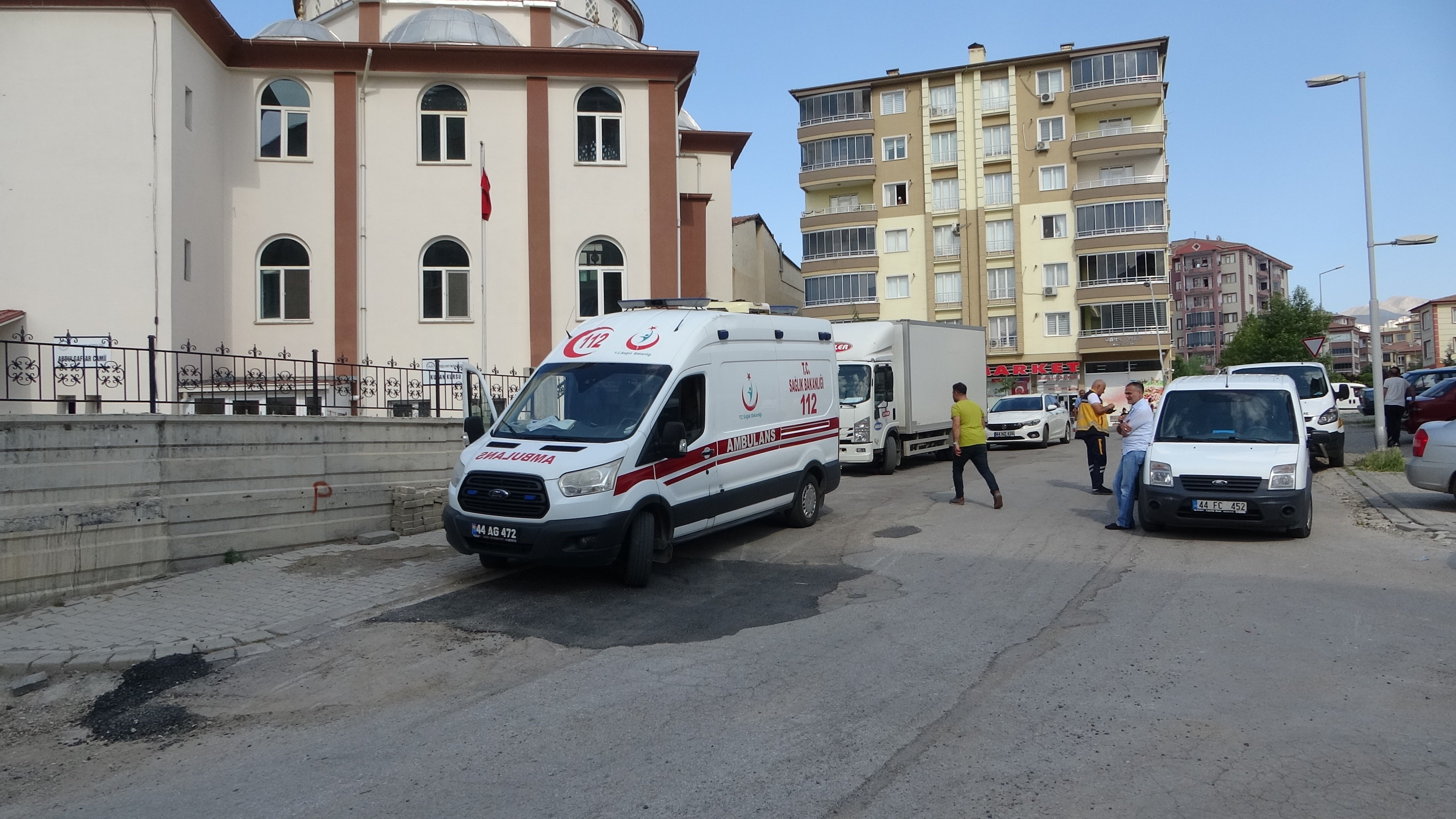 Malatya’da bir şahıs cami tuvaletinde ölü bulundu