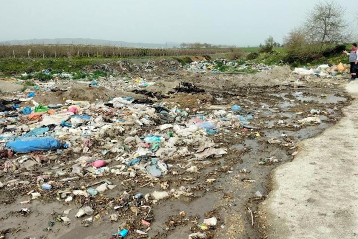 Osmaniye'de Deliçay Deresi çöplüğe döndü