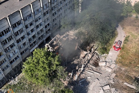 Rusya, Mikolayiv'deki iki üniversite binasını vurdu