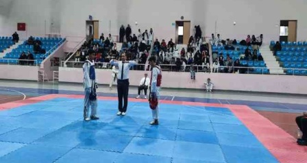 Taekwondo müsabakaları nefes kesti