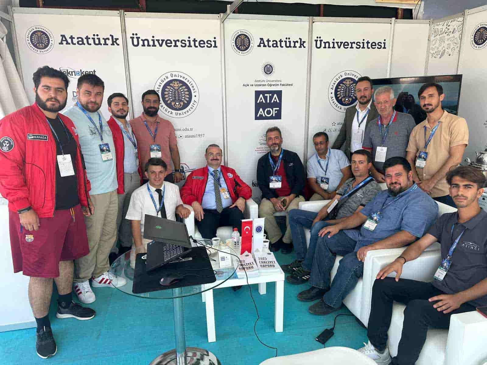 Teknofest’te Atatürk Üniversitesi rüzgarı