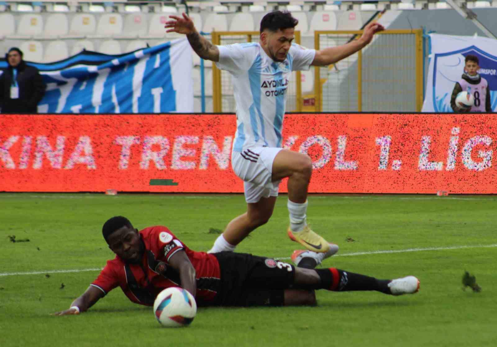 Trendyol 1. Lig: Erzurumspor FK: 1 - Fatih Karagümrük: 3